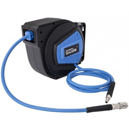 GÜDE amozwijający się bęben z wężem pneumatycznym 10 m 02883